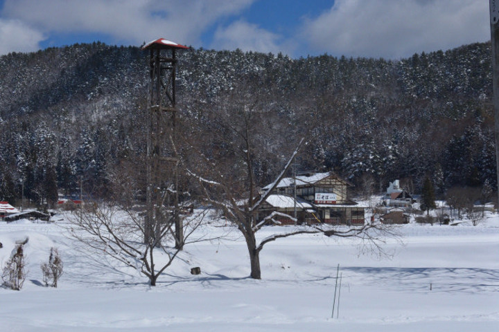 雪景色 美麻村